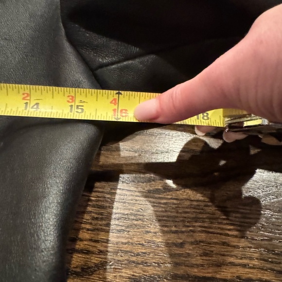 Women's Brown 💯% genuine shearling Fur Trim Coat - Picture 8 of 13